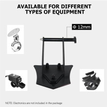 Motorcycle Phone Holder GPS Equipment Adapter 12mm Diameter Navigaton Bracket for R1250RT R 1250 RT 2021-2024