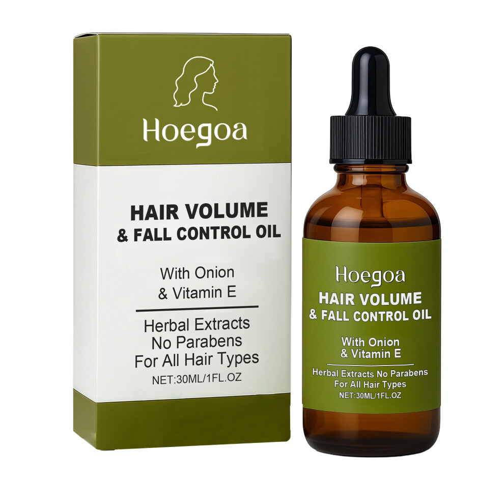 (30ml) HOEGOA Nourishing Hair Care Oil Daily Hair Care Shiny Moisturizing Refreshing Hair Care Oil