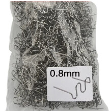 500PCS Hot Stapler Staples for Car Bumper Plastic  Automotive Repair Kit Hot Stapler Welding Soldering Tools 0.8mm