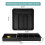 Expandable Cutlery Drawer Organizer Adjustable Utensil Tray 6 Compartment Flatware Storage Divider Kitchen Organization 6