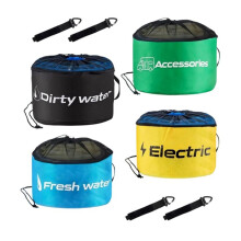 4 Pack Waterproof RV Hose Bag Storage, Utility Bag for Sewer Hose,, 4 Colors for Sewer and Water Hoses