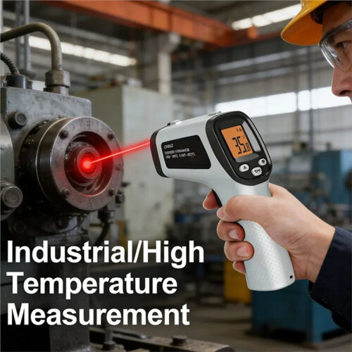 Infrared Non-Contact Thermometer Handheld Industrial High-Precision Electronic Thermometer 2