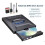 Multi-Functional External Blu-Ray Drive, USB /Type-C Portable VCD/DVD/CD Burner Reader with USB Hub,  Card Reader 1