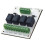 Double Door Interlocking Relay Module for Door Interlock System Fail Safe Lock 69Lx60Wx15H(mm) for Egress Control 5