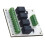 Double Door Interlocking Relay Module for Door Interlock System Fail Safe Lock 69Lx60Wx15H(mm) for Egress Control 6