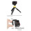 Bracket for  Ace Pro 2, Magnetic L-Shaped Quick Release Base Adapter for Horizontal and Vertical Shooting Stand 6