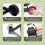 String Trimmer Wheel Attachment Mower Auxiliary Wheel Push Behind Weed Trimmer Adjustable Support Wheel for Grass Cutter 5