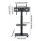 Mobile TV Stand Rollable TV Floor Stand 4