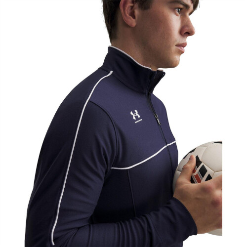Under Armour (L, Navy/White) Under Armour Mens Challenger Tracksuit Top 2