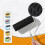 2Pcs 9" Drywall Texture Roller,Tree Bark Pattern Wall Ceiling Textured Roller Drywall Texturing Tool Paint Applicator 2