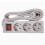 EU Plug 3 Multiple Sockets Extension Socket Adapter Power Converter 5 Meter Extension Cord for Home 6