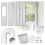 Portable Air Conditioner Window Kit:Adjustable Universal AC Seal Window Vent Kit for Sliding Vertical/Horizontal Windows 2