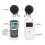 Digital Light Meter, Portable Illuminometer 0-20000 Lx, Temp Detection, Backlit LCD & Rapid Response 6