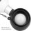 Digital Light Meter, Portable Illuminometer 0-20000 Lx, Temp Detection, Backlit LCD & Rapid Response 3