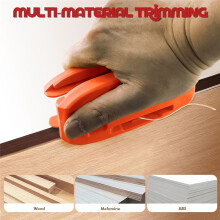 3-in-1 Manual Woodworking Trimmer,Hand Planer Versatile Woodworking Trimmer for Burrs, Manual Banding Cutter A