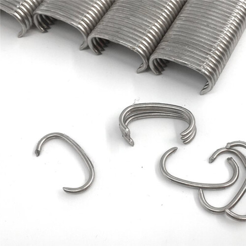 2500PCS C-Ring Nails for C-Ring Nailers, Stainless Steel, Ideal for DIY Projects 1