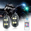 2PCS Wireless LED Strobe Lights 8-Colors Car Decor Atmosphere Light Universal LED Warning Light Drone Navigation Light 7