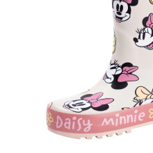 (9 UK Child, Pink) Disney Girls Minnie Mouse & Daisy Wellington Boots