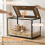 PawHut PawHut Hamster Cage, Chewproof Metal Rat Cage with Deep Base, Openable Top 6