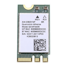 QCA9377 QCNFA435 Draadloze Kaart Bluetooth4.1 WiFi-Kaart 433 Mbps 802.11AC 2.4G/5Ghz NGFF-Netwerkadapter voor Win 7/8/10