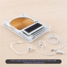 0.01Hz-30000Hz Schumann Wave Generator, Pure Sine Frequency Modulated Signal Generator with Multiple Waveforms A
