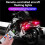 2PCS Wireless LED Strobe Lights 8-Colors Car Decor Atmosphere Light Universal LED Warning Light Drone Navigation Light 10