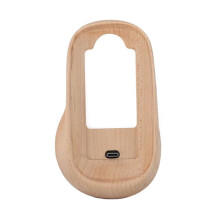 Solid Wood Base for Magic Mouse Protective Case Compatible with for  Elevated Solid Wood Base for Mouse Type-C