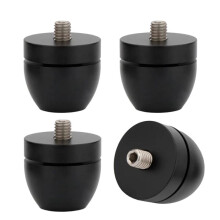 4 Pcs HIFI Audio Speakers Amplifier Chassis FE   Foot Pad Feet Base Nail Spikes Stands with M8 Screw