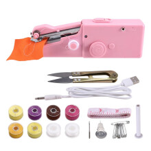 Portable Manual Micro-Home USB Electric Sewing Machine Easy-to-Sew Shirt Pocket Handheld Sewing Machine