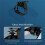For PS5 Wireless Racing Controller  Steering Wheel Directional Joystick Gamepad for Racing Games Black 4