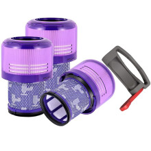 HEPA Filters Replacement for V15,V15 Absolute Submarine,V11 Animal/Completed,with /Off Button, 970013-02