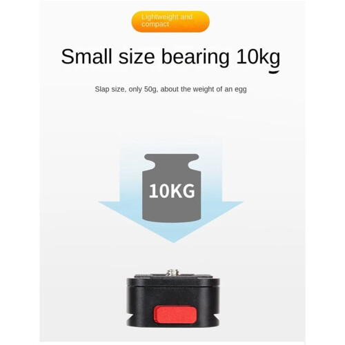Universal Quick Release Portable Stabilizer Tripod Slide Rail for  Action Camera Stand PTZ Quick Release Base B 1