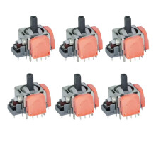 6PCS for PS5 Gamepad TMR Electromagnetic Joystick 2nd Gen Angle TMR Hall Joystick Tunnel Magnetic Resistance Joystick