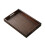 Bamboo Wooden Tea Tray - Rectangular Solid Wood Serving Tray for Hotel, Home Dinner Plate, Tea Stand, Tableware Storage 1