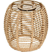 Premium Boho Lamp Shade Rattan Lamp Shade, Rattan Pendant Light Shade Perfect for Pendant, Table, and Ceiling Lamps