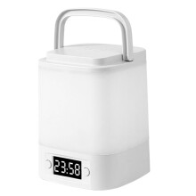 Portable Led Lamp Night Light with  Display Rechargeable Lantern Remote Control for Outdoor Camping Bedroom Nursery