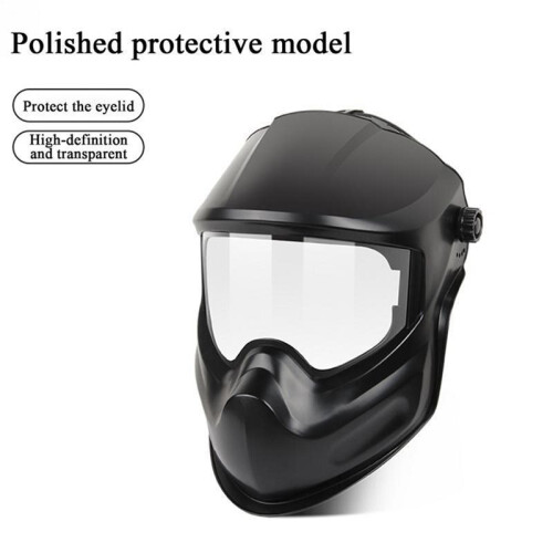 Welding Helmet with Large Viewing Area for ARC Pipeline Stick Grinding Cutting 2