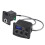 3-Band EQ Equalizer Tuner System with LCD Display Small Guitar Equalizer Ukelele Piezo Pickup Preamp 1