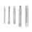 5PCS M10 Screw Tap Extractor Set - Double  Hex Extractor for Broken Screws 1