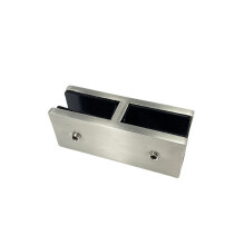 Thickened Cast 304 Stainless Steel Shower Room Bathroom Partition Glass Fixing Clip Fixed Corner Code 180 Degree