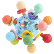 Baby Sensory Teething Toys-Baby Teether&Rattle Gifts for Infant Boys Girls Toddler Montessori Educational Learning Toys