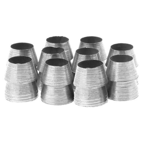 Conjunto de 10 Cunhas de Aço para Cabo de Martelo, Compatíveis com Machados e Martelos de Unha.