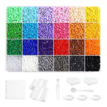 Complete DIY Beads Kit 3D Interlocking Beads Educational Toy for Children