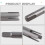 5PCS M10 Screw Tap Extractor Set - Double  Hex Extractor for Broken Screws 2