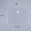 Transparent A5 Plastic Envelope File Bag - 30pcs Large Capacity 6