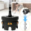 3Pcs Nut Zip Drill Attachment for Fast Nuts and Bolt Removal Impact Drill Conduit Racks Strut Systems Wrenches Tool 3