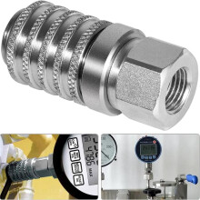 PD242 Series Steel Hydraulic Test Port and Diagnostic Equipment Quick Connect Coupler with Female Pipe Thread