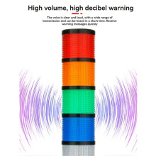 LED Signal Tower Stack Lights Industrial Signal Warning Lights Tower Lights and Light Strips Steady/Flashing Lights