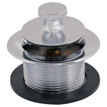 Lift-N-Turn Bath Drain Assembly Kit, 1-1/2 in Coarse Thread, Chrome Plated Zinc Body for Bathtub Drain Replacement