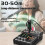 2.4GHz Wired Microphone Converter to Wireless Dynamic Microphone 150ft Range, for PA System, Audio Mixer 5